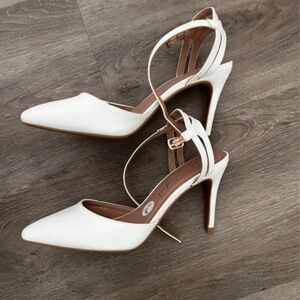 New Look Elegant White Heels